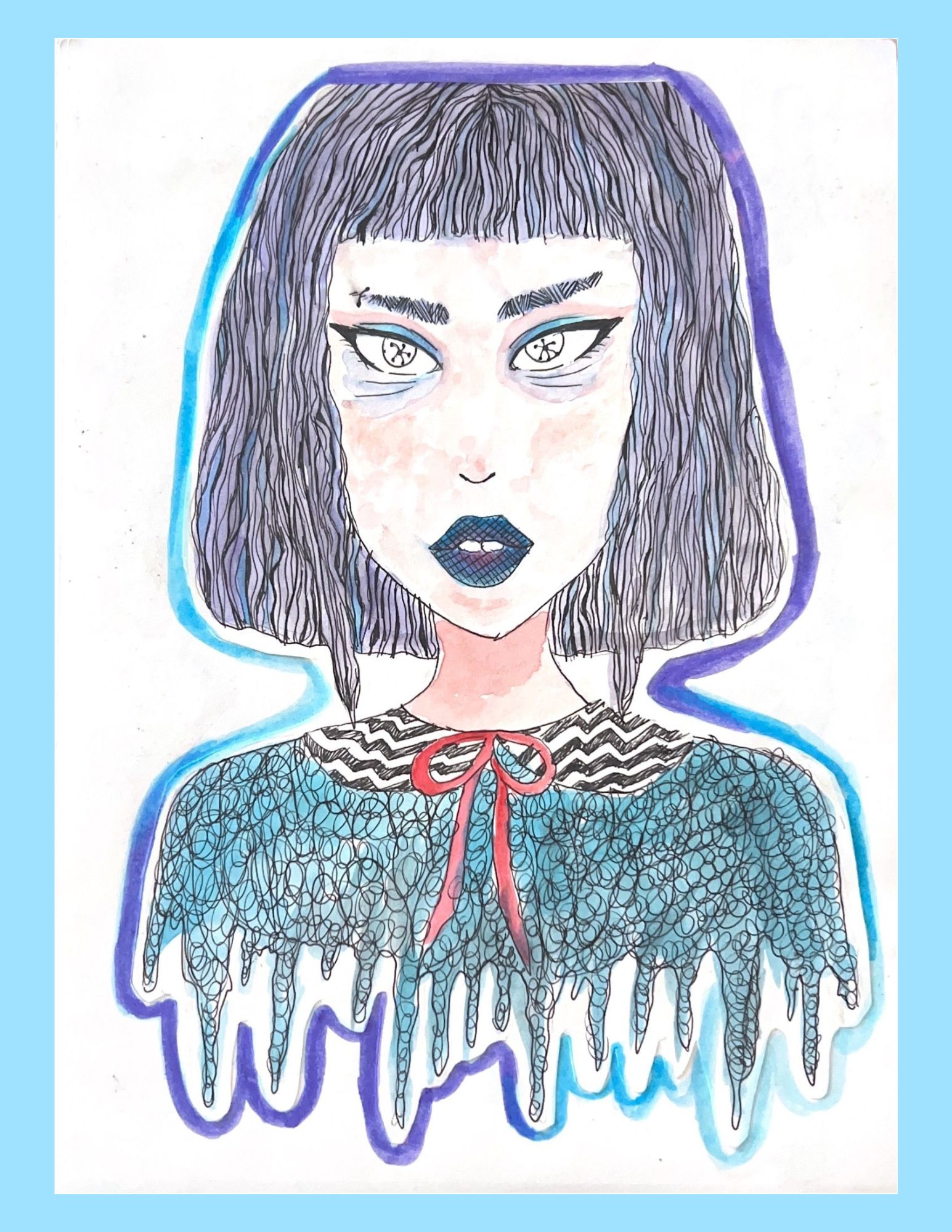 Mini Sketchbook Cover